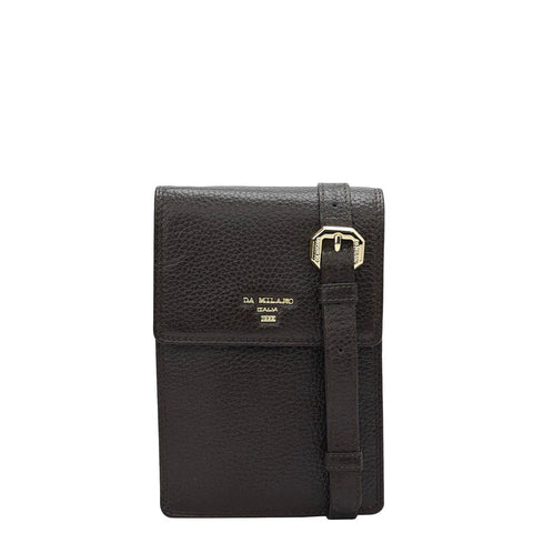 Wax Leather Passport Case - Chocolate