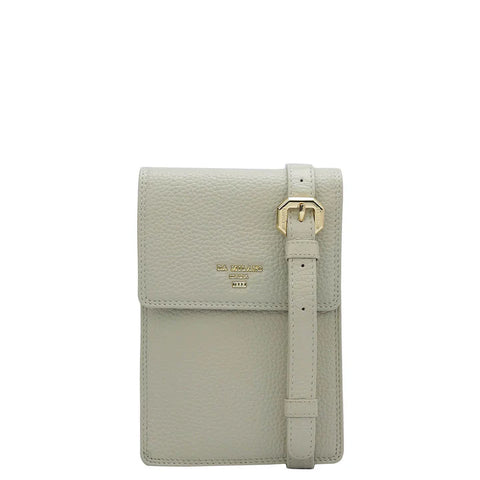 Wax Leather Passport Case - Khaki