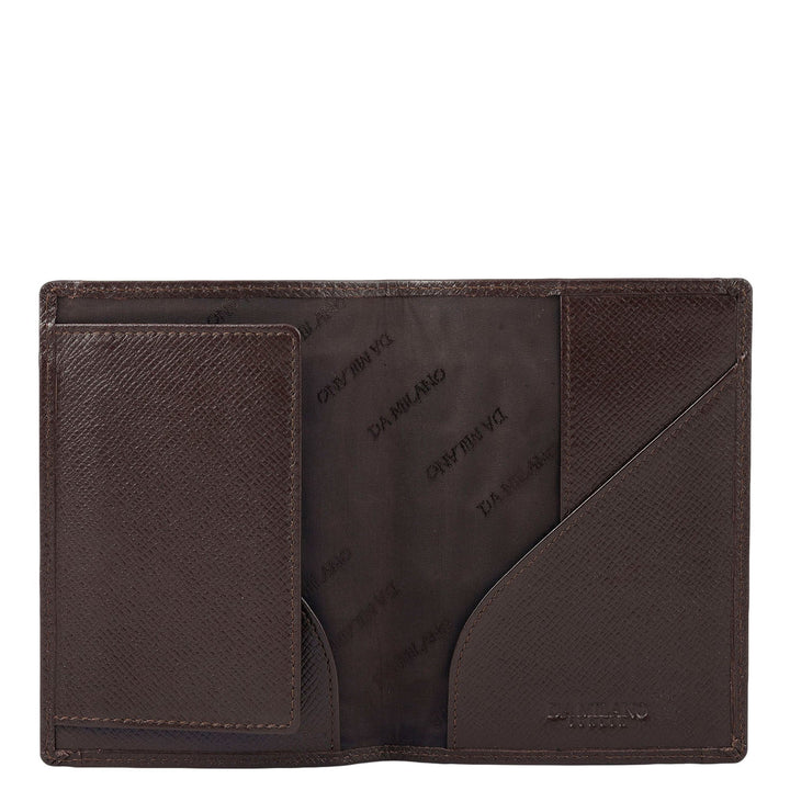 Croco Leather Passport Case - Date