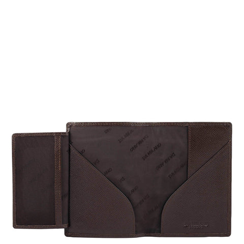 Croco Leather Passport Case - Date
