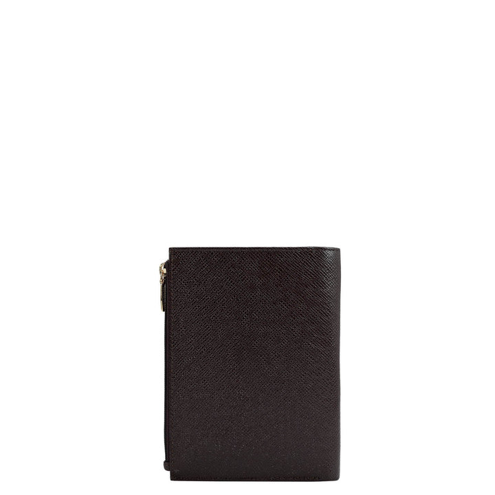 Franzy Leather Passport Case - Chocolate