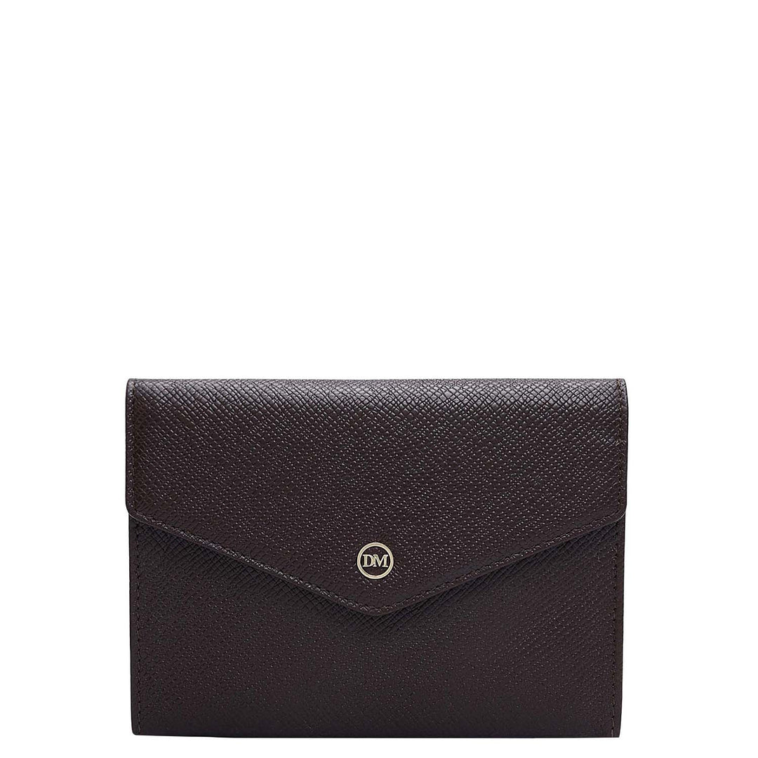 Franzy Leather Passport Case - Chocolate