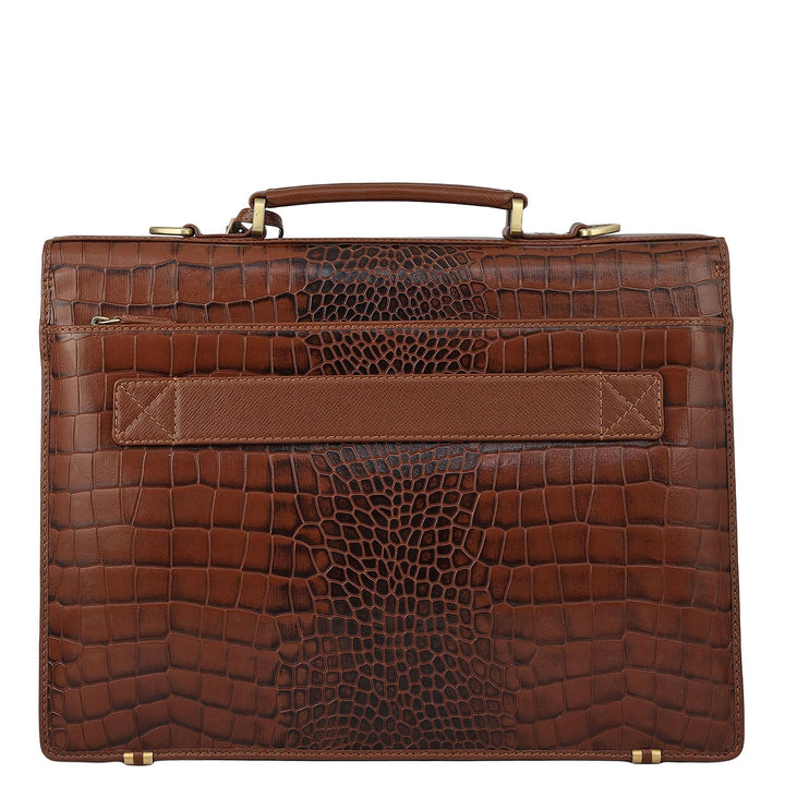 Croco Leather Portfolio - Date