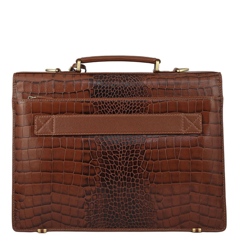 Croco Leather Portfolio - Date