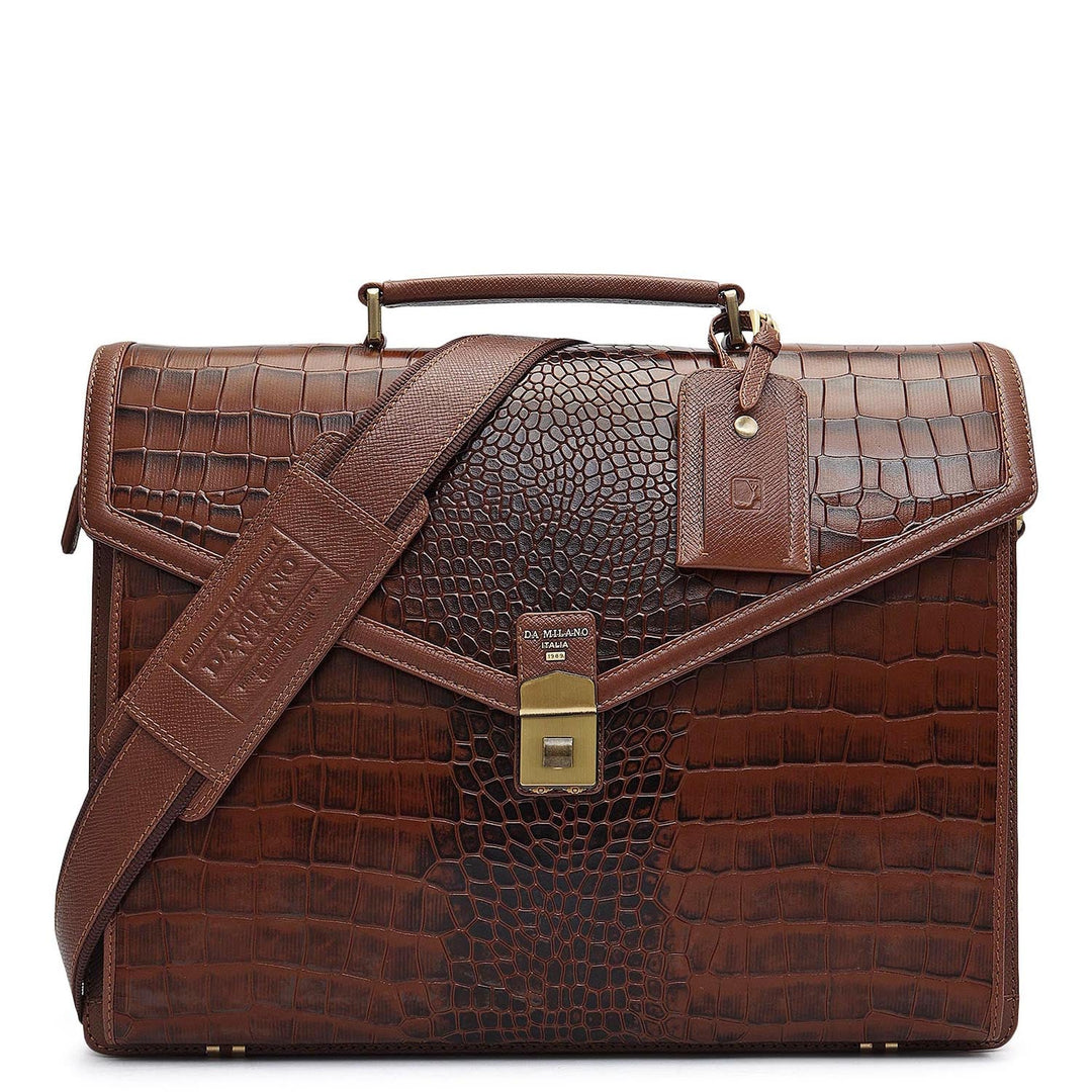 Croco Leather Portfolio - Date
