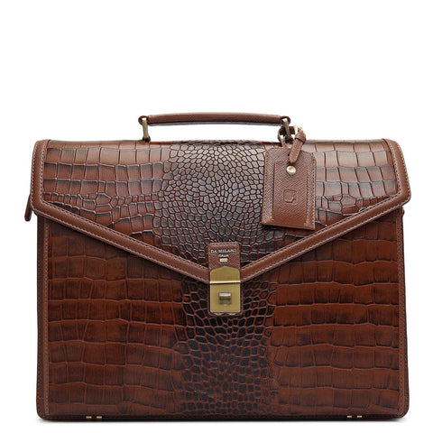 Croco Leather Portfolio - Date