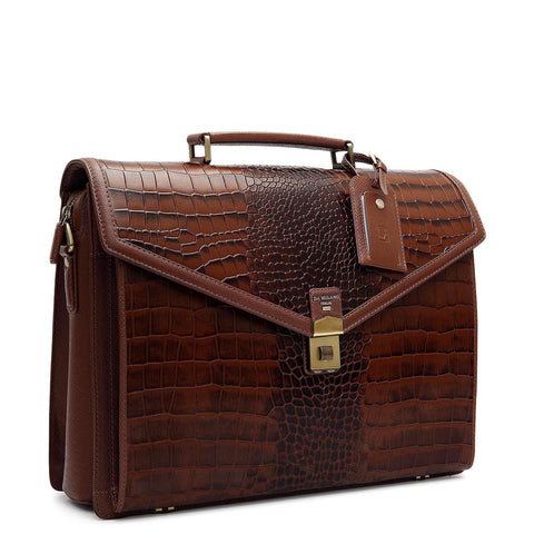 Croco Leather Portfolio - Date