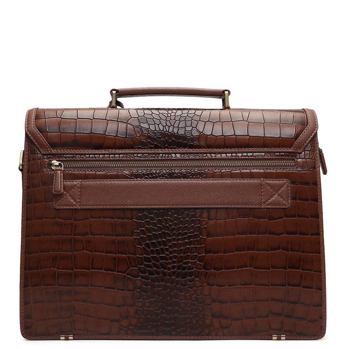 Croco Leather Portfolio - Date