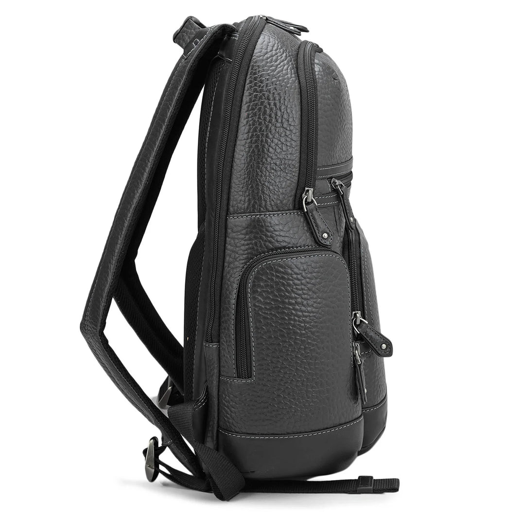 Bub Leather Backpack - Black