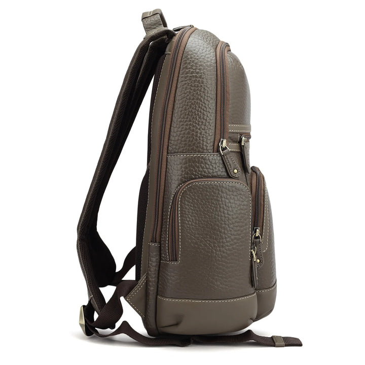 Bub Leather Backpack - Taupe