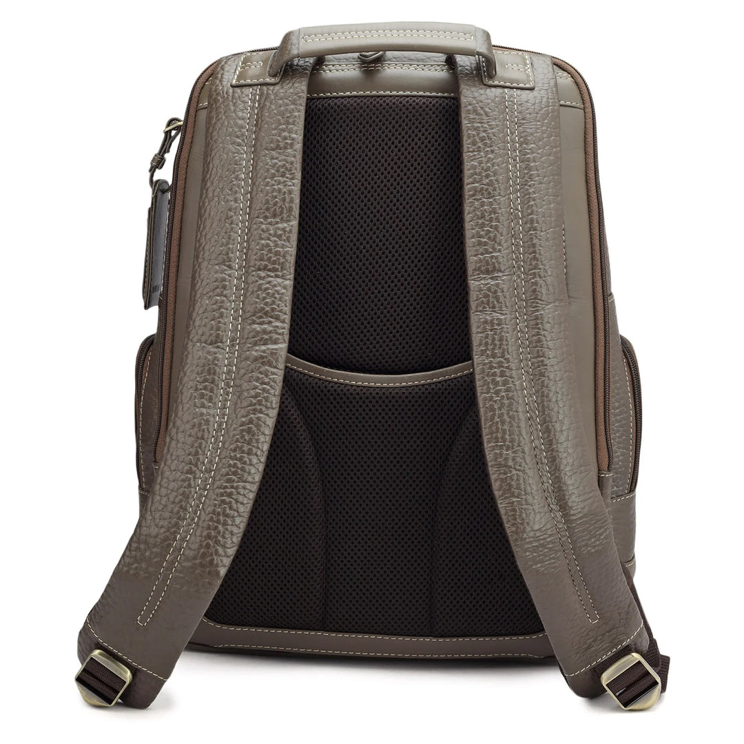 Bub Leather Backpack - Taupe