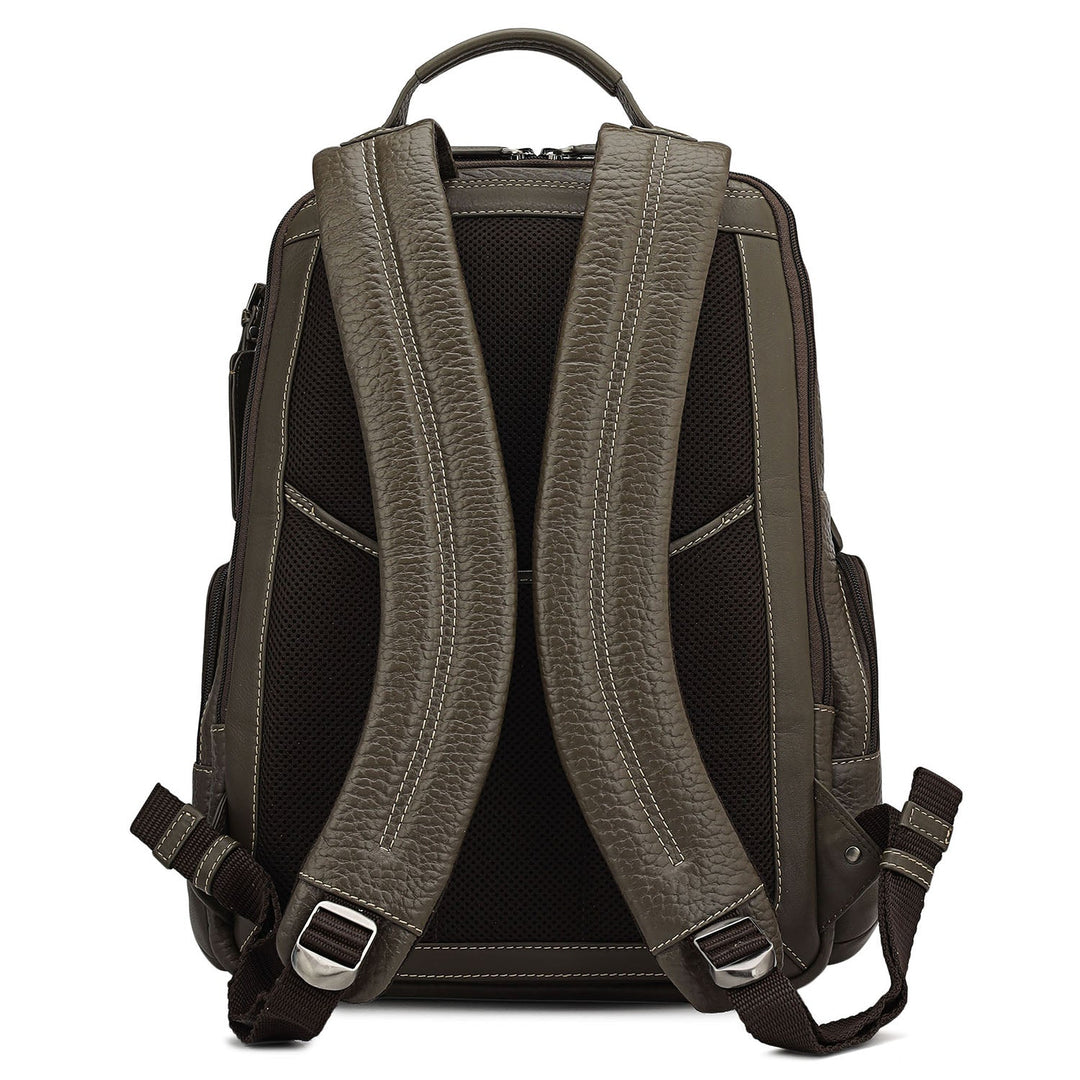 Bub Leather Backpack - Taupe