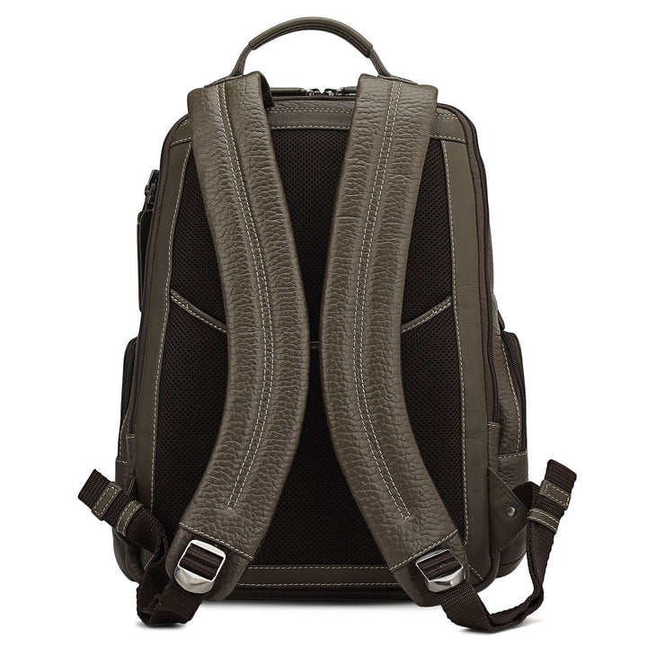 Bub Leather Backpack - Taupe