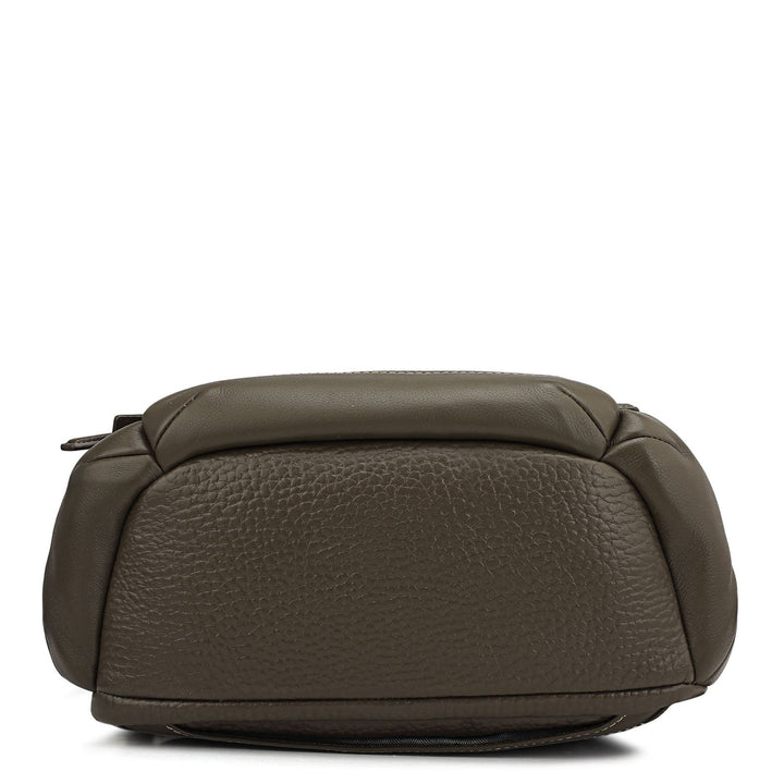 Bub Leather Backpack - Taupe
