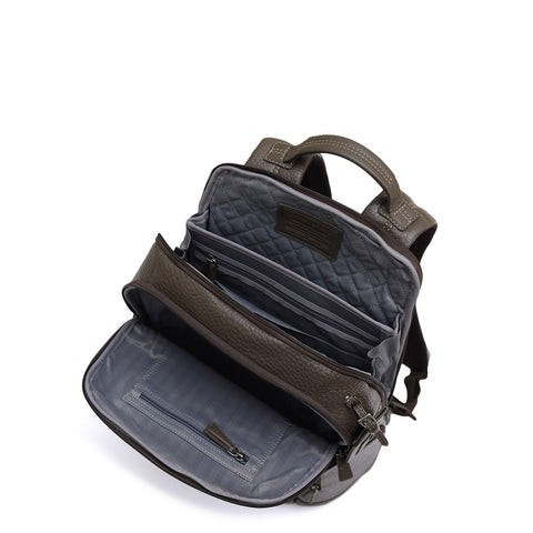Bub Leather Backpack - Taupe