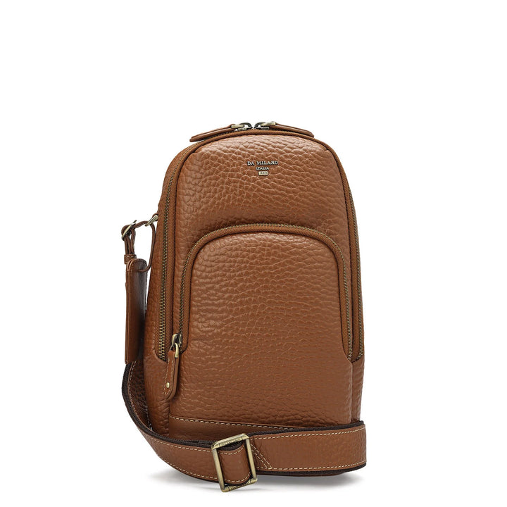 Bub Leather Crossbody - Tan