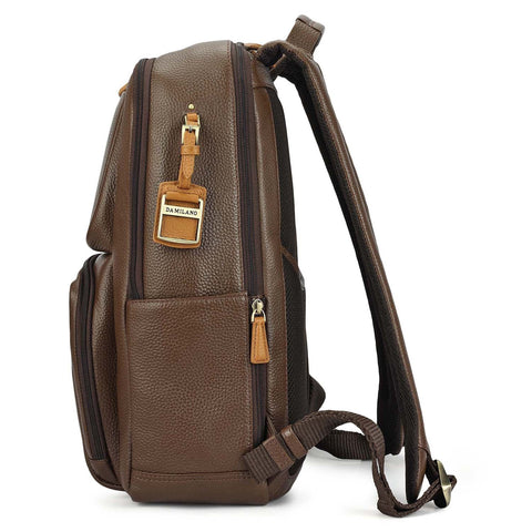 Wax Leather Backpack - Mocha