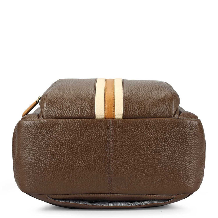 Wax Leather Backpack - Mocha