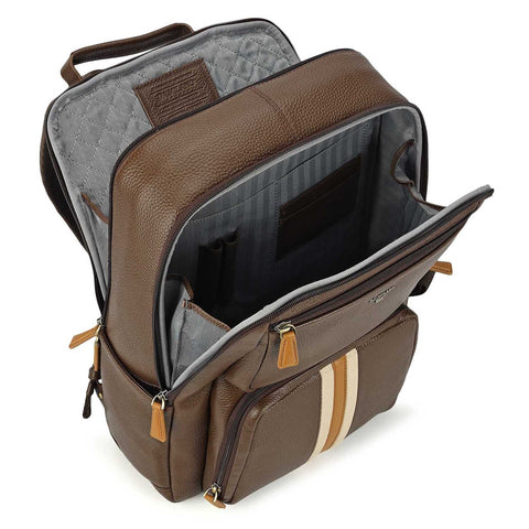Wax Leather Backpack - Mocha