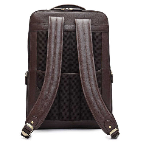 Croco Franzy Leather Backpack - Date