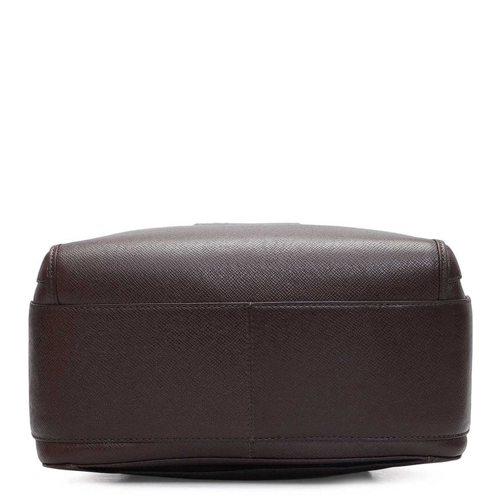 Croco Franzy Leather Backpack - Date