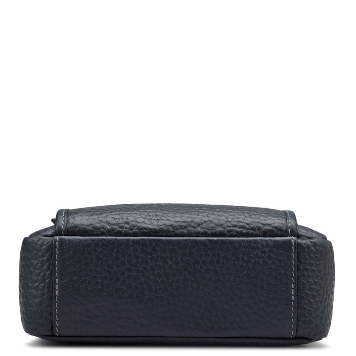 Bub Leather Men Sling - Blue