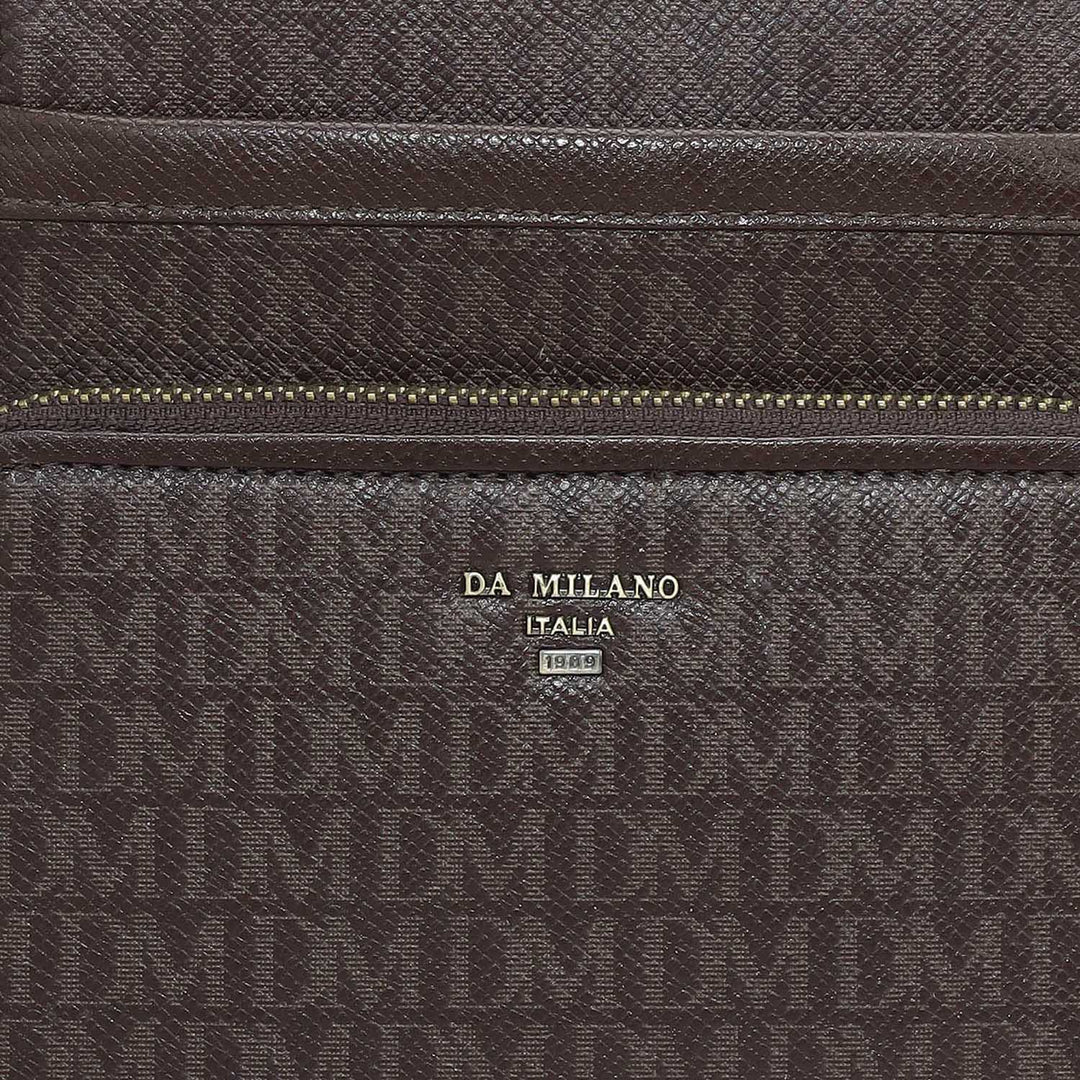 Monogram Franzy Leather Men Sling - Walnut