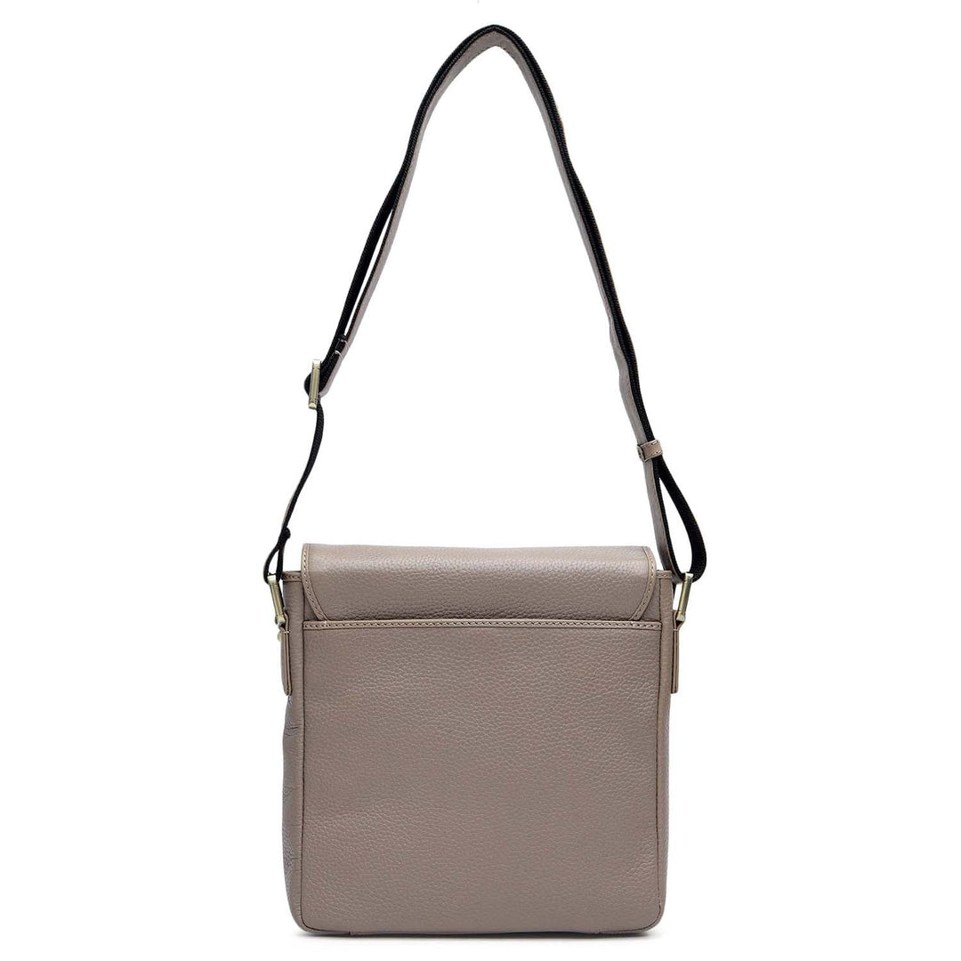 Wax Leather Men Sling - Greyish Taupe