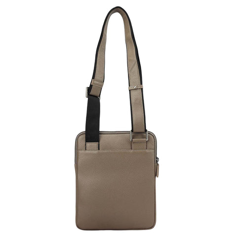 Wax Leather Men Sling - Smoke Grey