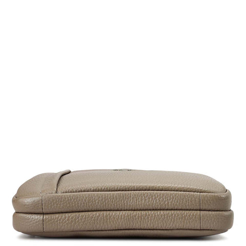 Wax Leather Men Sling - Smoke Grey