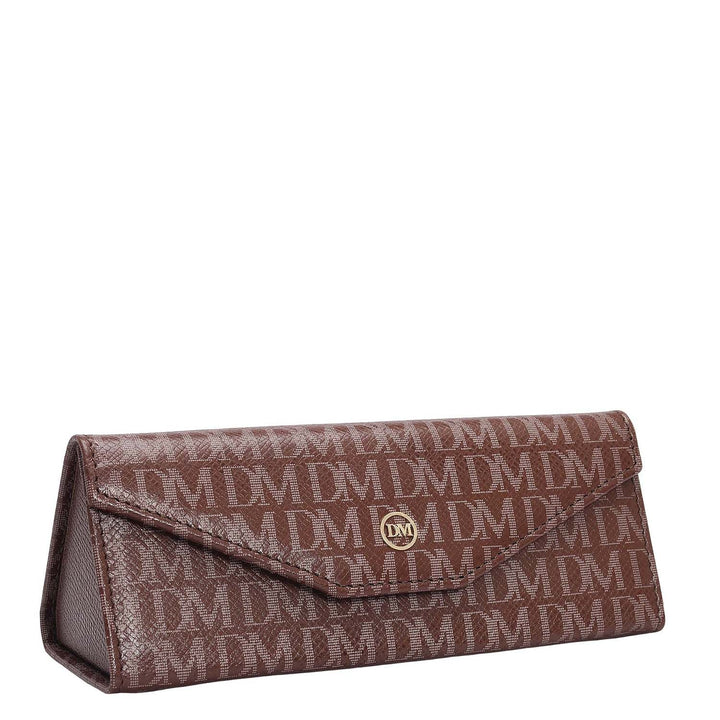 Monogram Leather Spectacle Case - Date