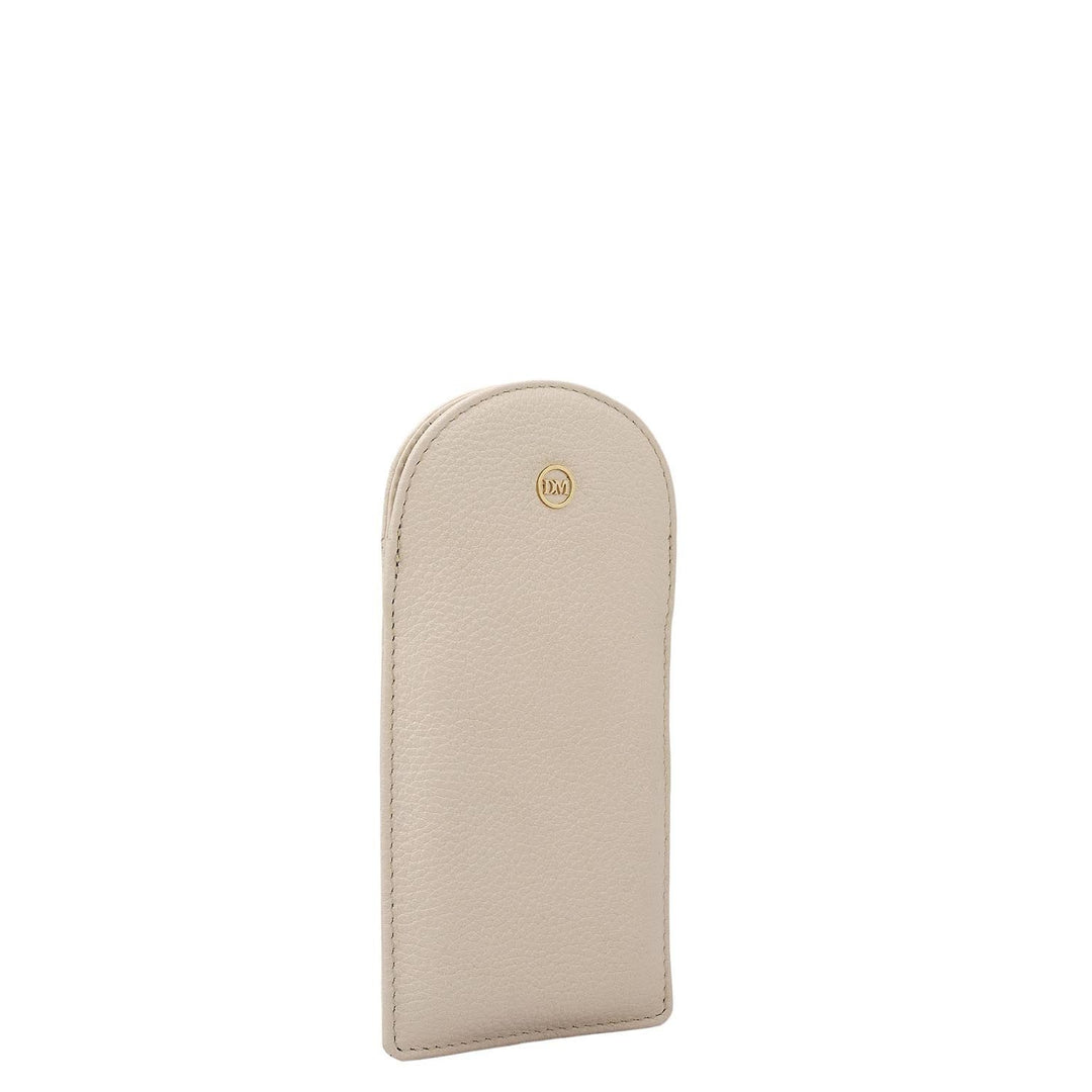 Wax Leather Spectacle Case - Butter