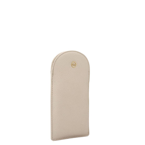 Wax Leather Spectacle Case - Butter