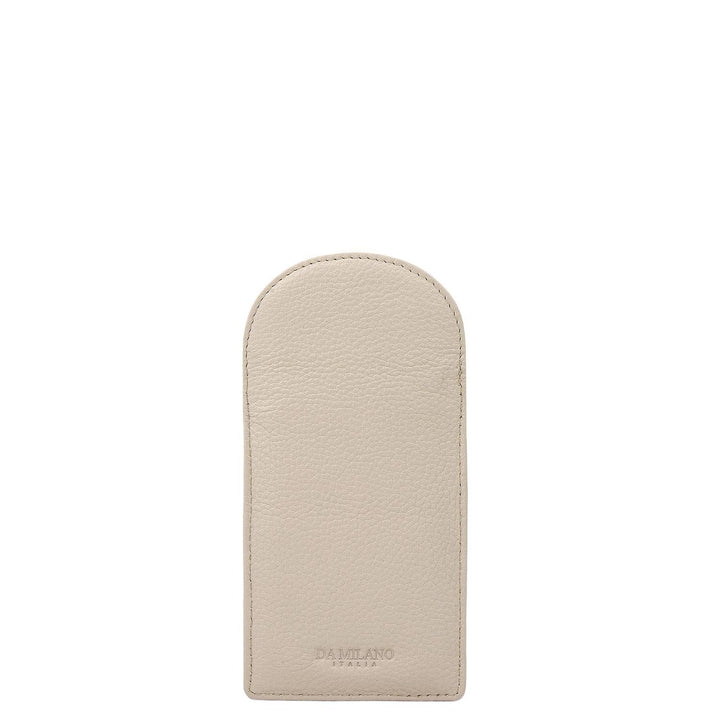 Wax Leather Spectacle Case - Butter