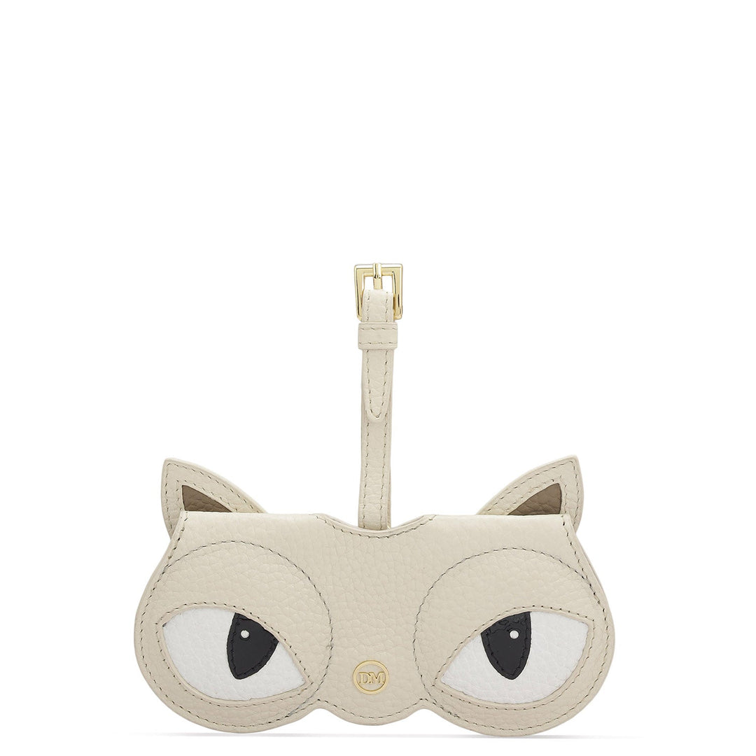 Wax Leather Spectacle Case - Butter