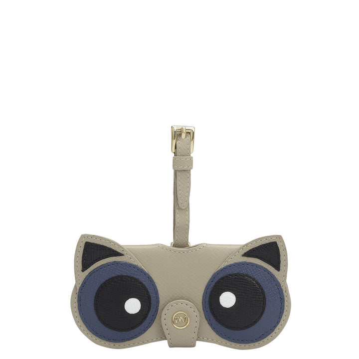 Franzy Leather Spectacle Case - Chalk