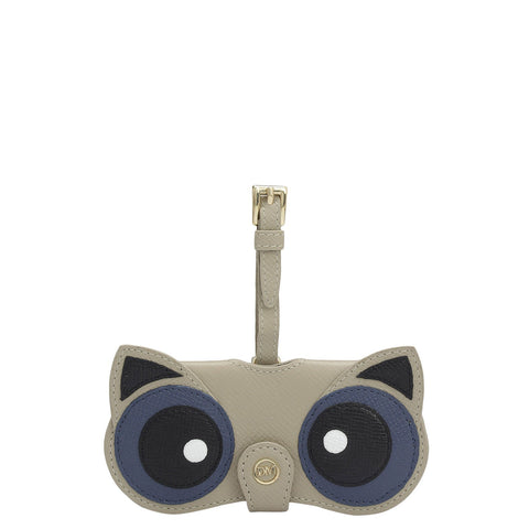 Franzy Leather Spectacle Case - Chalk