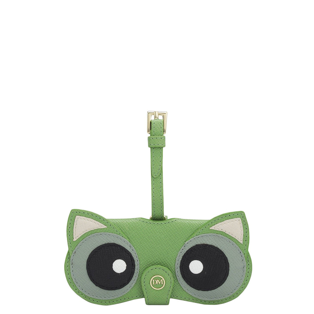 Franzy Leather Spectacle Case - Kiwi