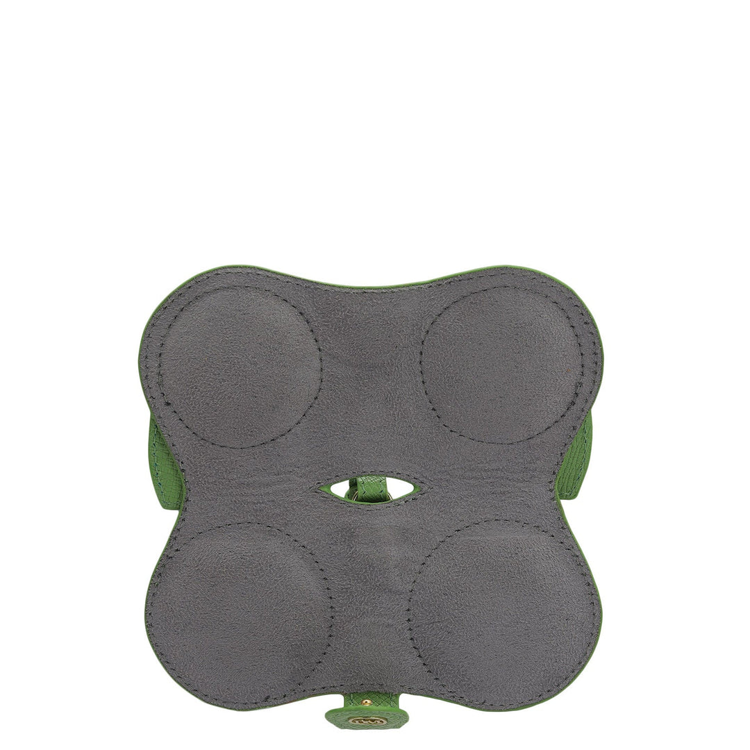 Franzy Leather Spectacle Case - Kiwi