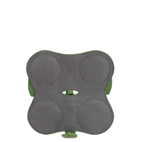 Franzy Leather Spectacle Case - Kiwi