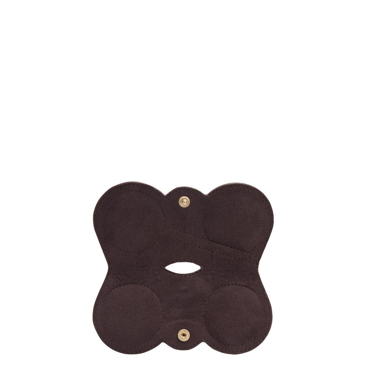 Franzy Leather Spectacle Case - Chocolate