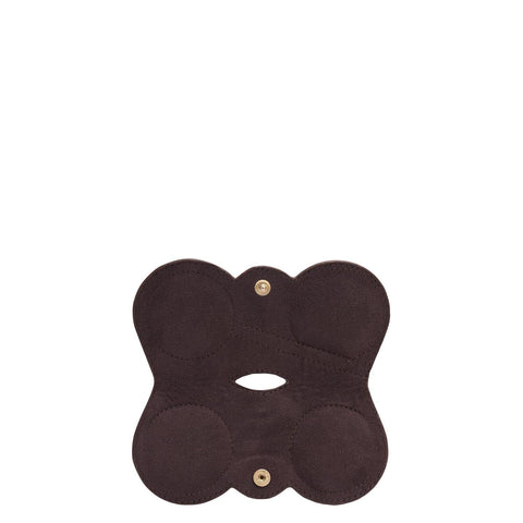 Franzy Leather Spectacle Case - Chocolate