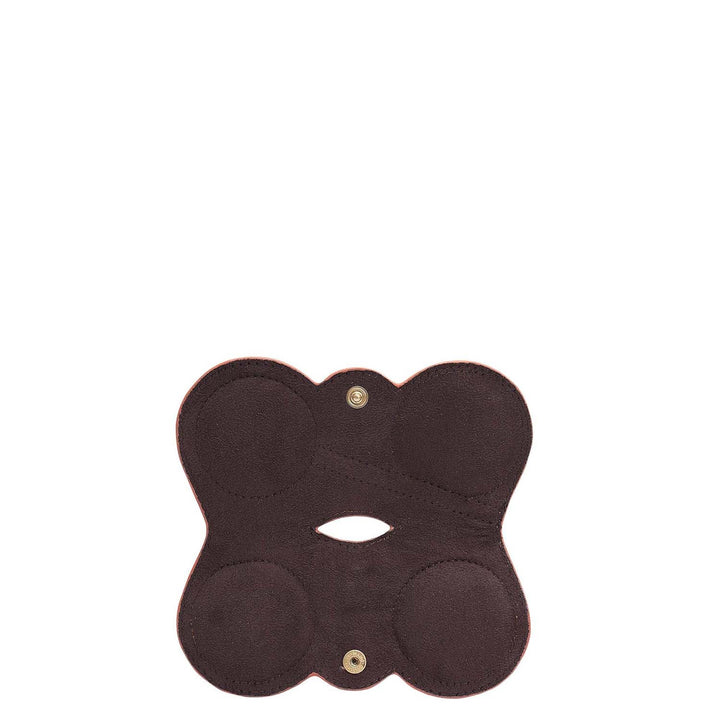 Franzy Leather Spectacle Case - Salmon