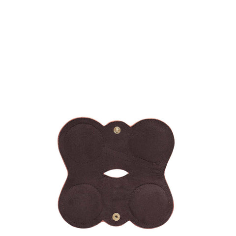 Franzy Leather Spectacle Case - Salmon