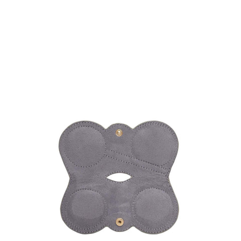Franzy Leather Spectacle Case - Stone Grey