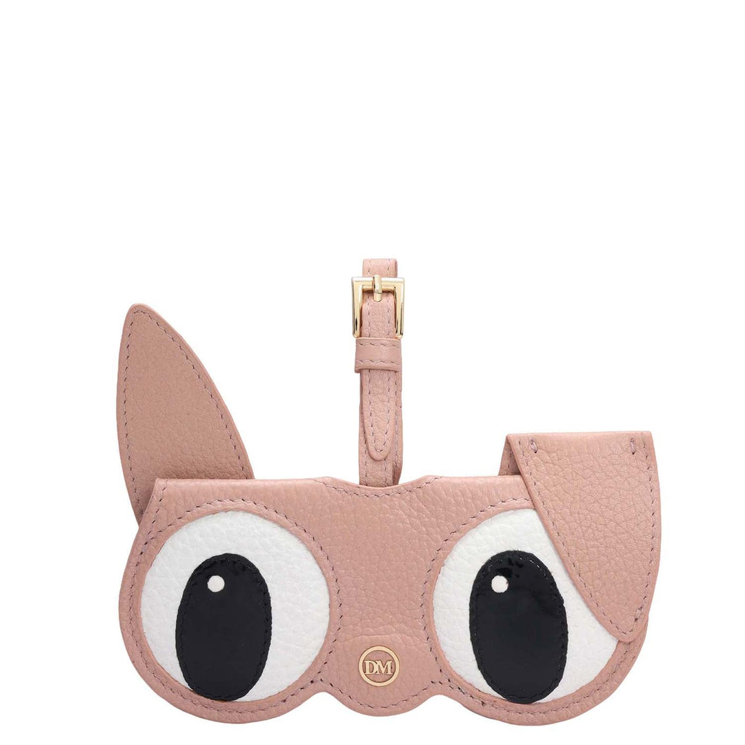 Wax Leather Spectacle Case - Feather