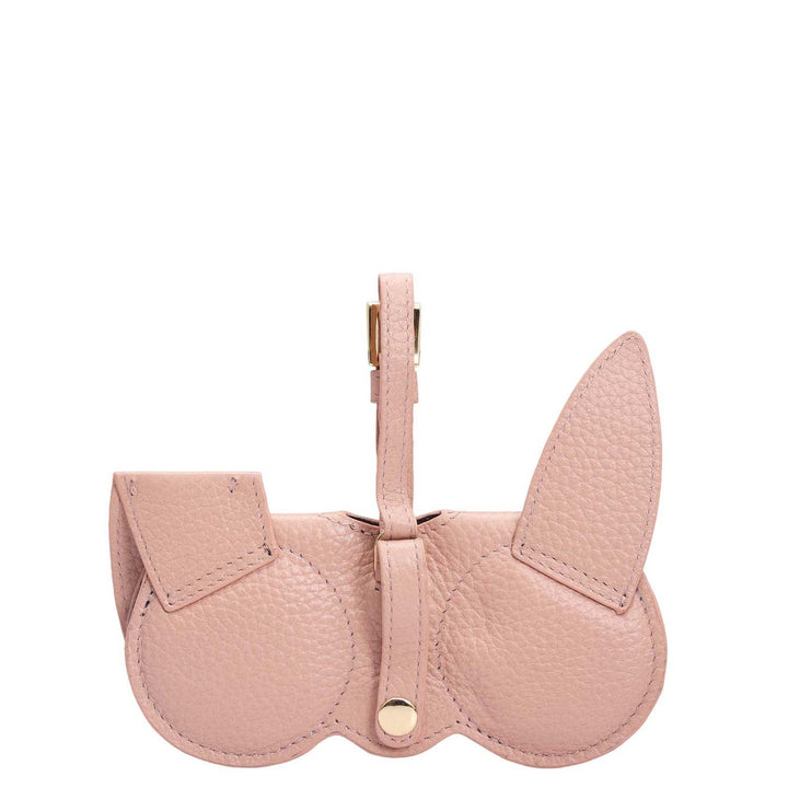 Wax Leather Spectacle Case - Feather