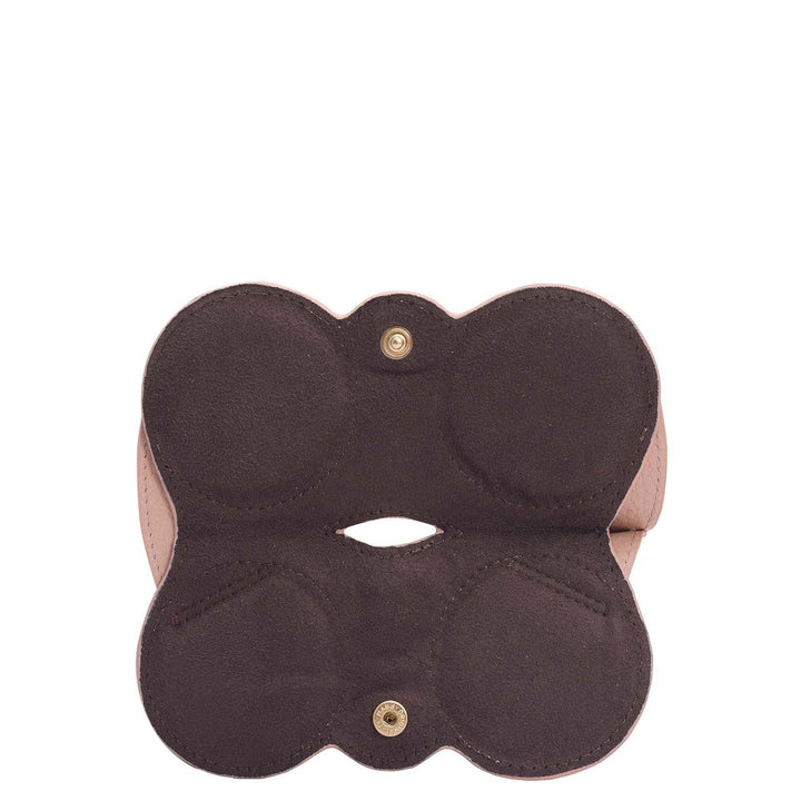 Wax Leather Spectacle Case - Feather