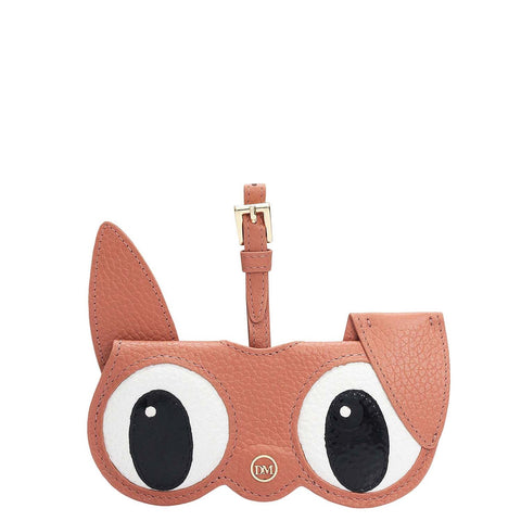 Wax Leather Spectacle Case - Terracotta