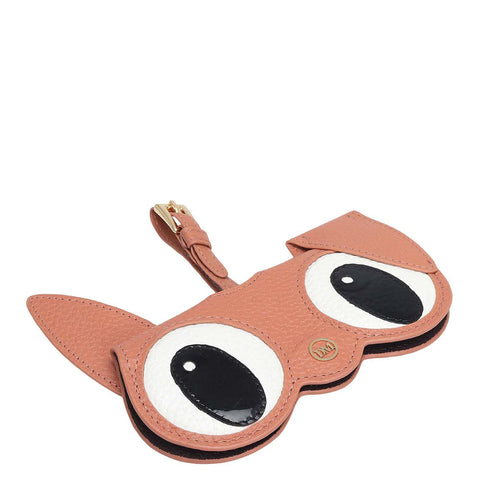 Wax Leather Spectacle Case - Terracotta